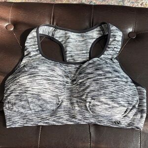 Women's Gray Sports Bra